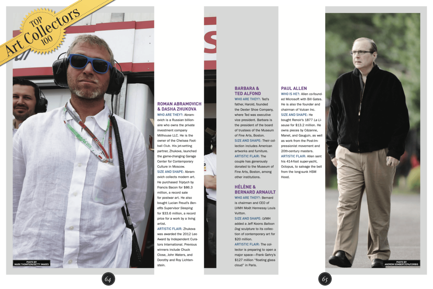 Top 100 Art Collectors Lifestyles Magazine