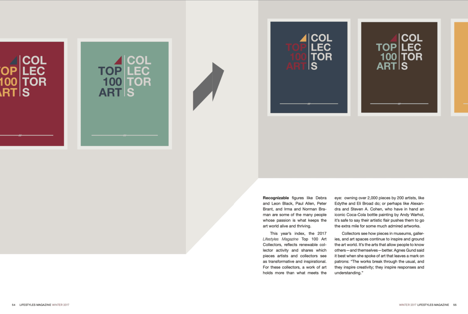 Top 100 Art Collectors Lifestyles Magazine