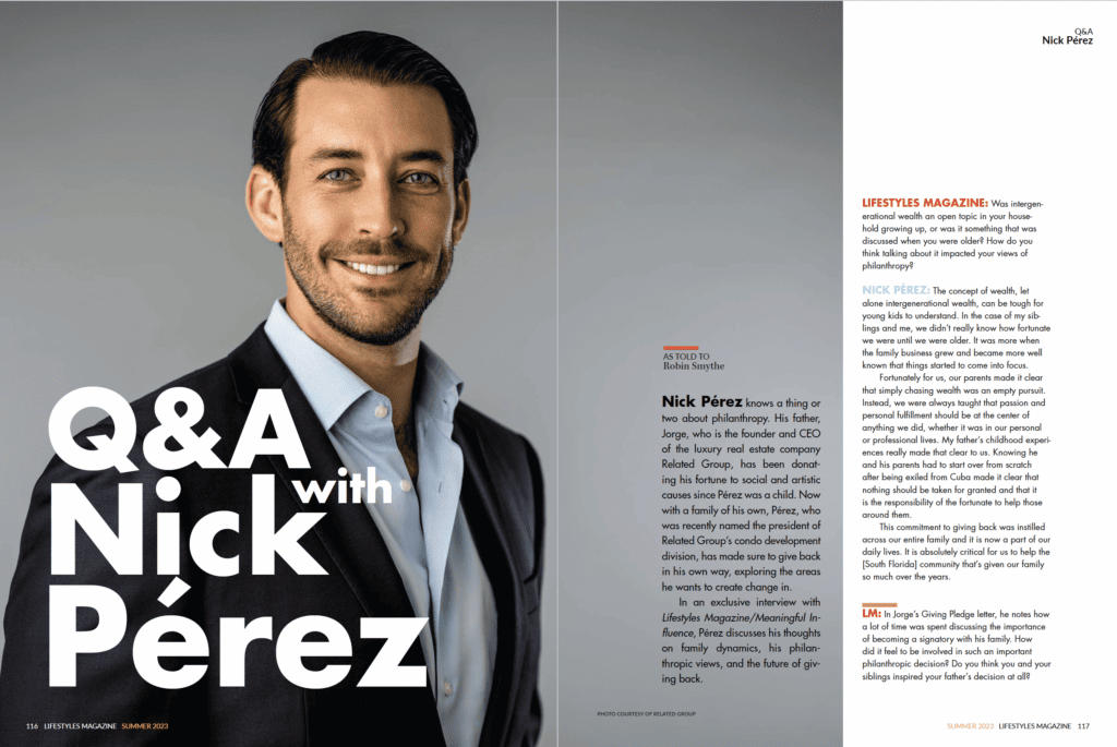 Nick Perez – Lifestyles Magazine